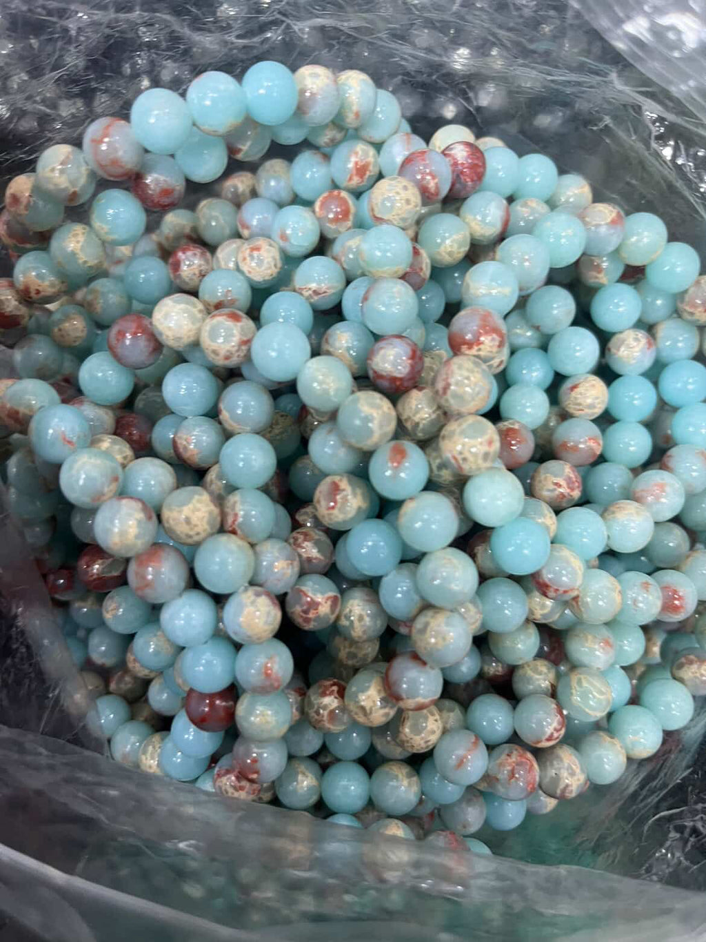 yve bracelets// $1 each pick here// round beads 8mm