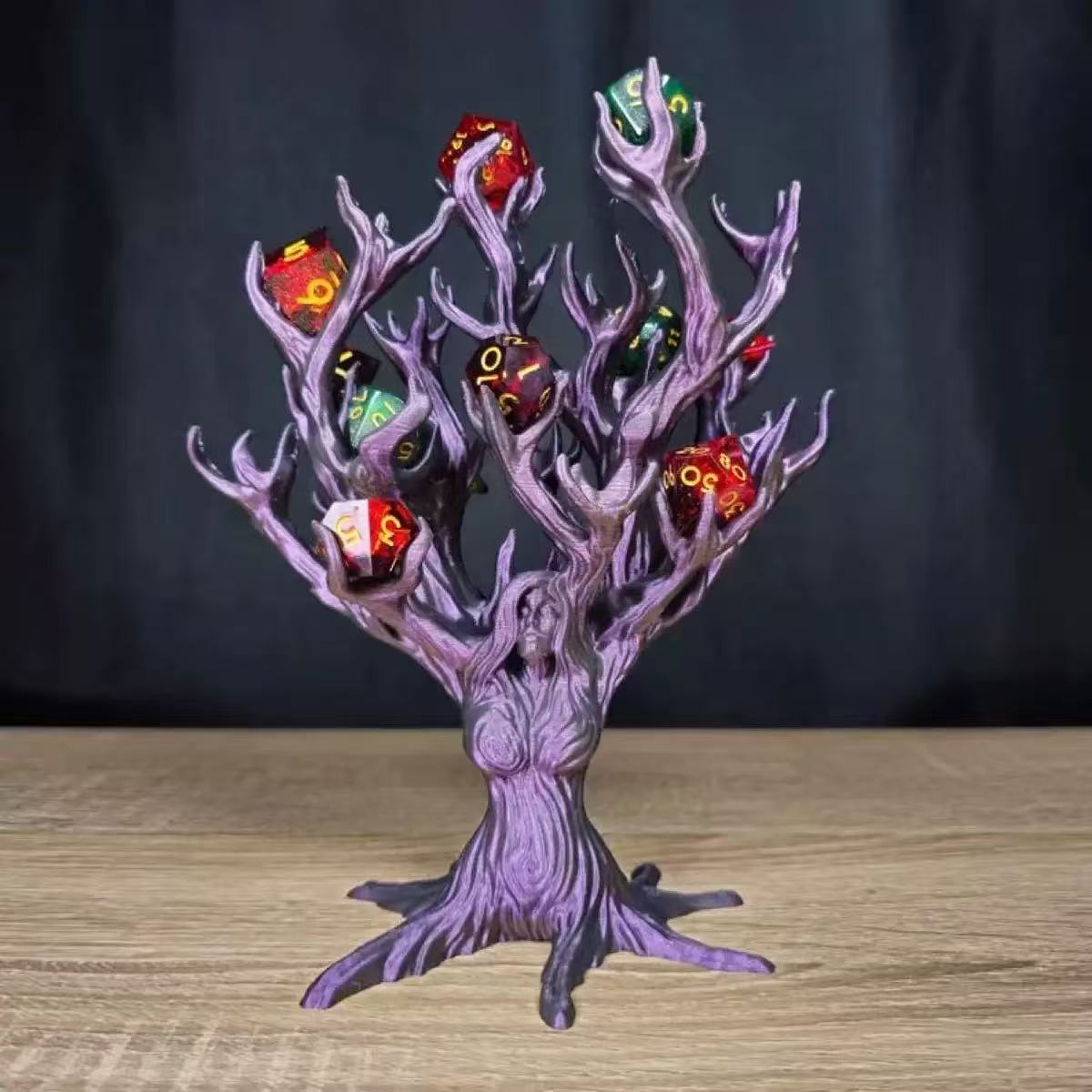 yve// tree goddess& guardian holder for small crystals specimens spheres chunks // sea shipping only