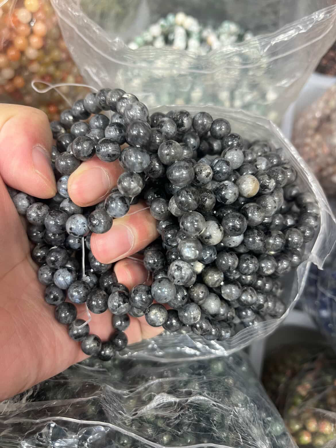 yve bracelets// $1 each pick here// round beads 8mm