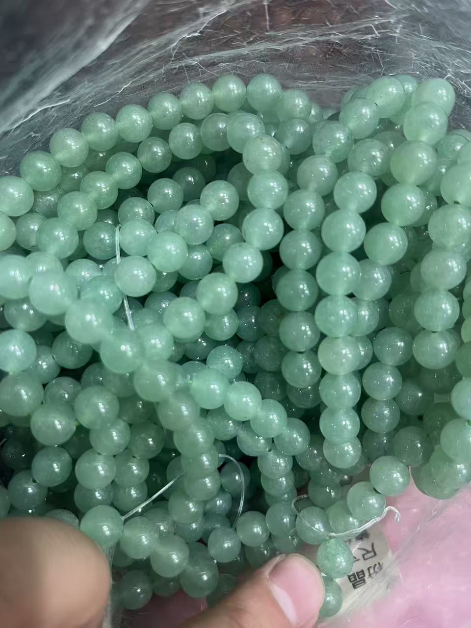 yve bracelets// $1.5 each //round beads 8mm