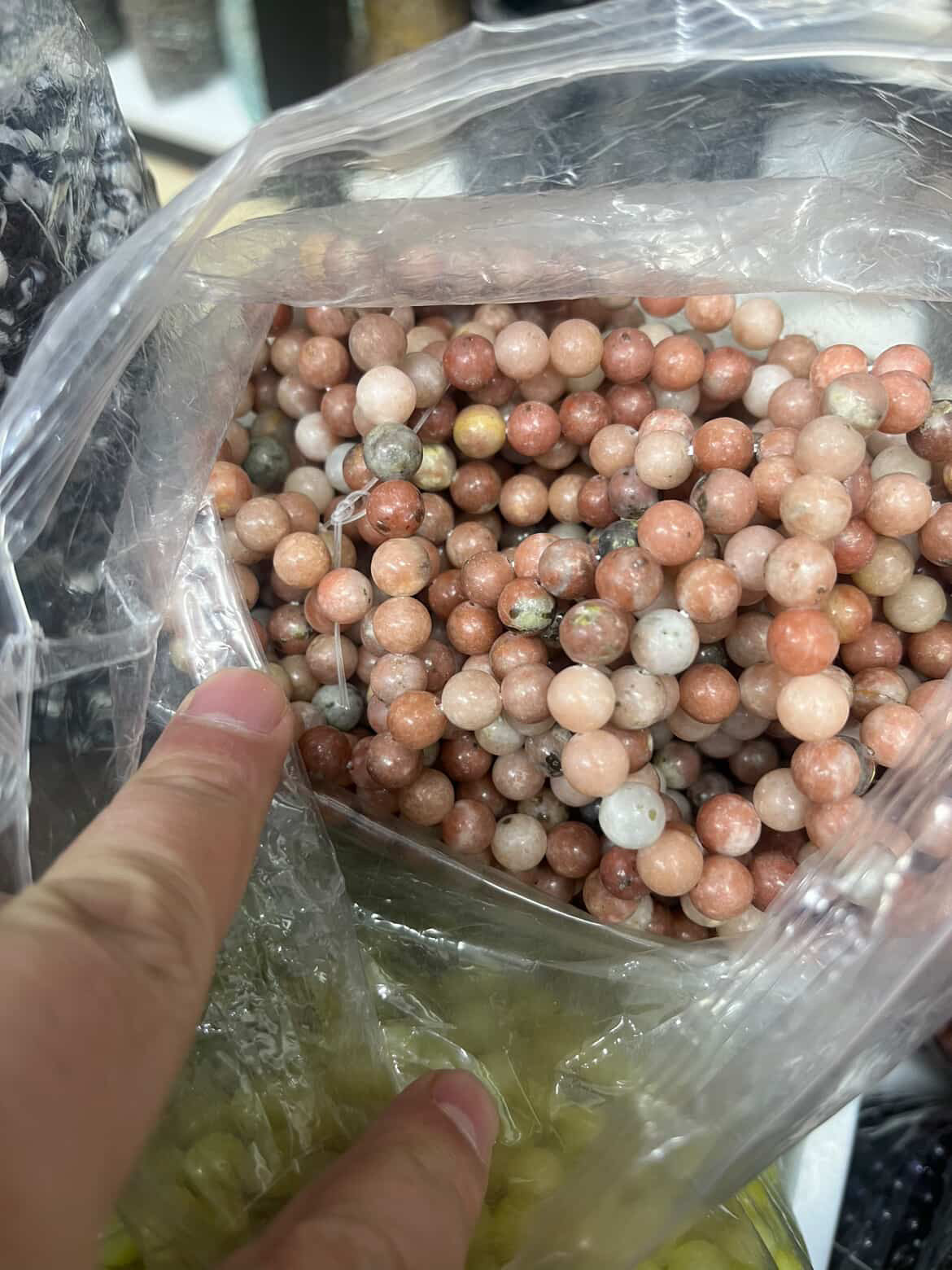 yve bracelets// $1 each pick here// round beads 8mm