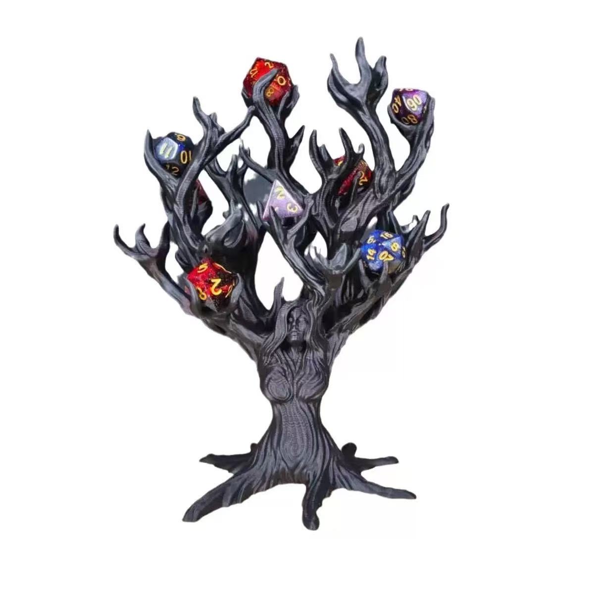 yve// tree goddess& guardian holder for small crystals specimens spheres chunks // sea shipping only