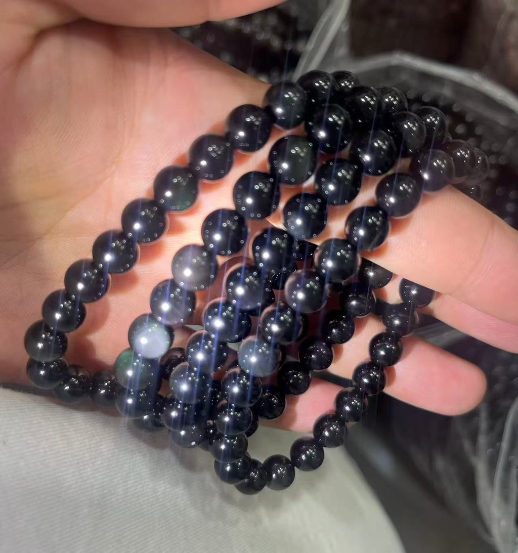 yve bracelets// $1.5 each //round beads 8mm